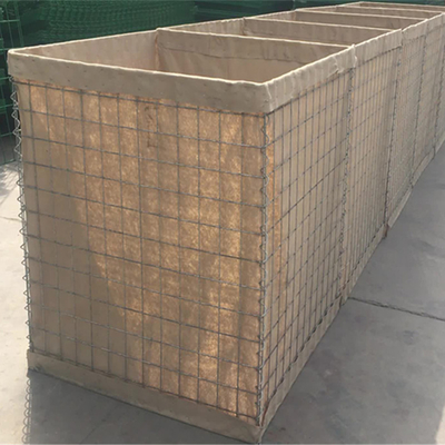সামরিক প্রতিরক্ষামূলক হেসকো ব্যারিয়ার ওয়াল বেস্টন 1.5m×1.5m 1.5m×2m